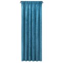ZASŁONA GOTOWA EUROFIRANY 1SZT. ANISA NA TAŚMIE 140X270 CM TURKUSOWY