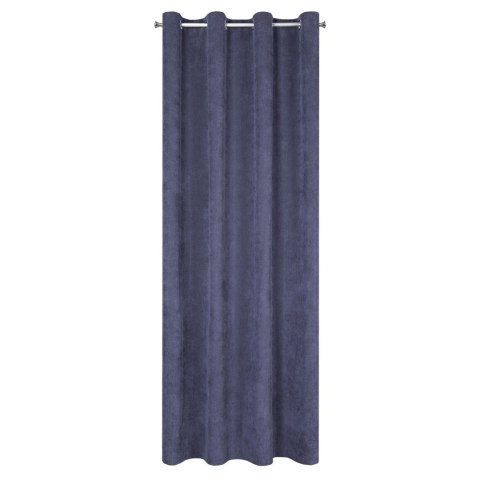 ZASŁONA EUROFIRANY GOTOWA    1SZT. JULIE 140X250 CM GRANATOWY