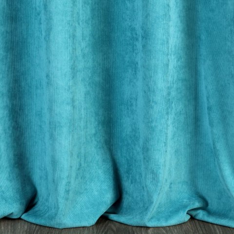 ZASŁONA GOTOWA 1SZT. JULIE 140X250 CM TURKUSOWY