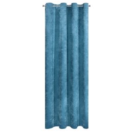ZASŁONA GOTOWA EUROFIRANY  1SZT. ANISA 140X250 CM NIEBIESKI