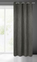 ZASŁONA EUROFIRANY GOTOWA   1SZT. ROSSIE 140X250 CM GRAFITOWY