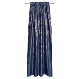 ZASŁONA GOTOWA   1SZT. KORNELIA NA TAŚMIE 140X270 CM GRANATOWY