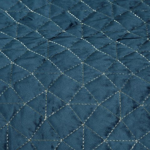 NARZUTA NA ŁÓŻKO EUROFIRANY WILLY 220X240 CM GRANATOWY