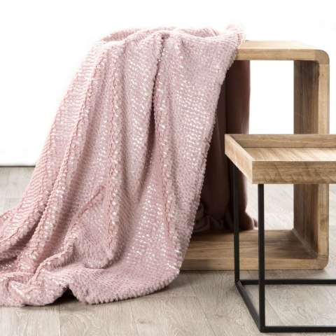 CIEPŁY KOC EUROFIRANY PLED D91 HAVANA 200X220 PUDE+SR 200 X 220 NARZUTA PUDROWY