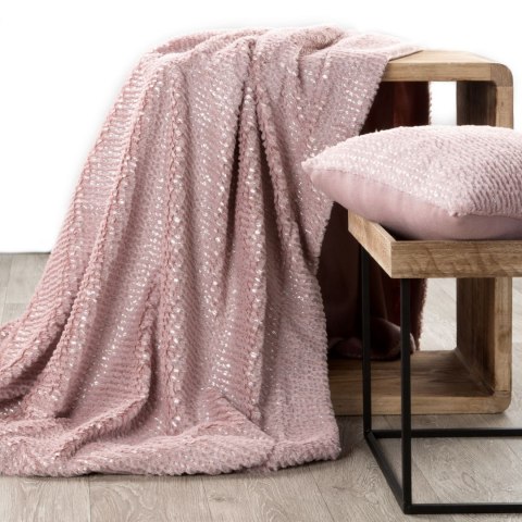 CIEPŁY KOC EUROFIRANY PLED D91 HAVANA 200X220 PUDE+SR 200 X 220 NARZUTA PUDROWY