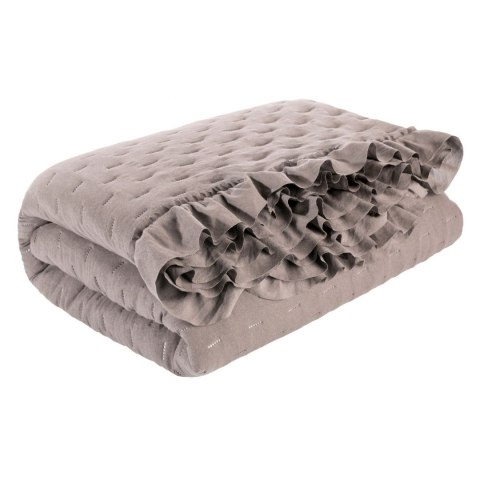 NARZUTA NA ŁÓŻKO EUROFIRANY LIBI 170X210 CM PUDROWY RÓŻ