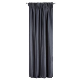 ZASŁONA   GOTOWA EUROFIRANY  1SZT. AGGIE NA TAŚMIE 140X270 CM GRANATOWY