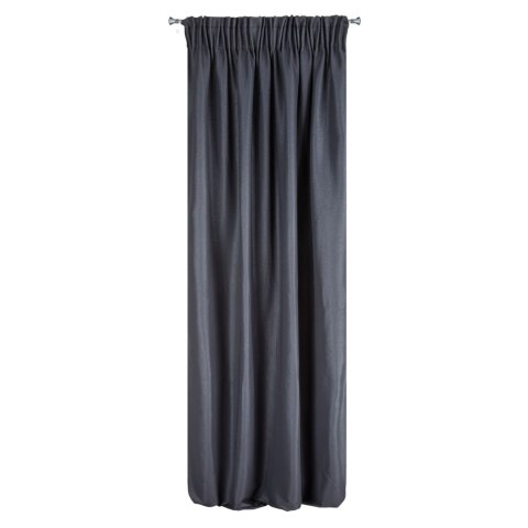 ZASŁONA   GOTOWA EUROFIRANY  1SZT. AGGIE NA TAŚMIE 140X270 CM GRANATOWY