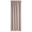 ZASŁONA GOTOWA   D91 PARISA NA TAŚMIE 140X270 CM PUDROWY