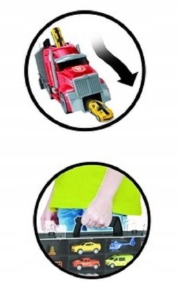 CIĘŻARÓWKA Z AUTAMI WYRZUTNIA AUTA TIR LAWETA 666CZ