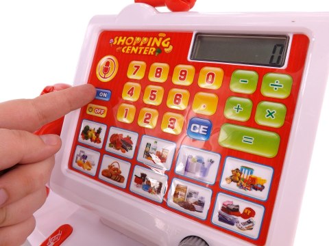 DUŻA KASA FISKALNA DLA DZIECI ELEKTRONICZNA 7211