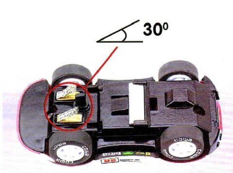 DUŻY PODWÓJNY TOR 6,3 m - SAMOCHÓD + KOLEJKA 50703