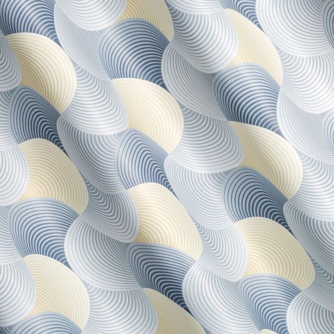 ZASŁONA GOTOWA EUROFIRANY   1SZT. ASETA 140X250 CM SZARY