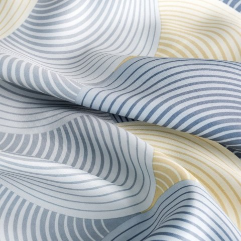 ZASŁONA GOTOWA EUROFIRANY   1SZT. ASETA 140X250 CM SZARY