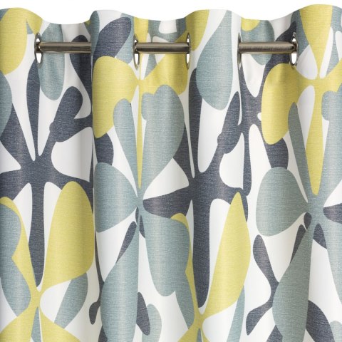 ZASŁONA GOTOWA EUROFIRANY    1SZT.  1SZT. D91 DORIN 140 X 250 CM MUSZTARDOWY