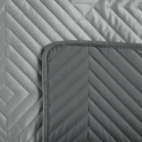 NARZUTA NA ŁÓŻKO EUROFIRANY SOFIA 2 230X260 CM SREBRNY