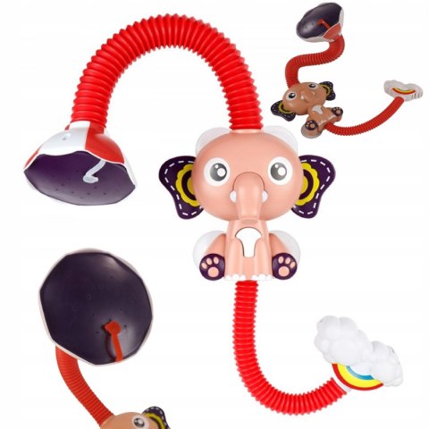 PRYSZNIC SŁOŃ ZABAWKA DO KĄPIELI NA BATERIE 8366C