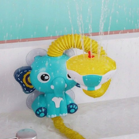 PRYSZNIC SŁOŃ ZABAWKA DO KĄPIELI NA BATERIE 8366N