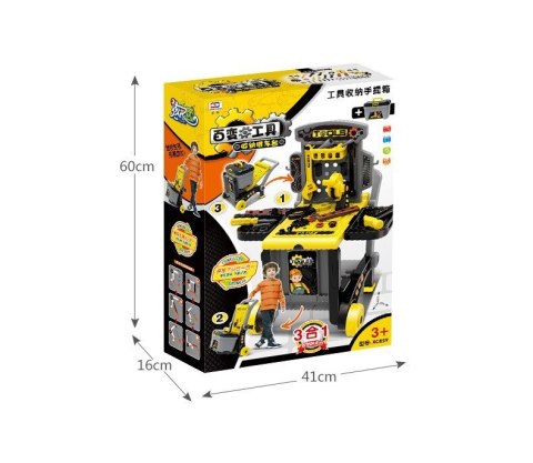 Narzędzia warsztat wózek stolik dla dzieci 008-928