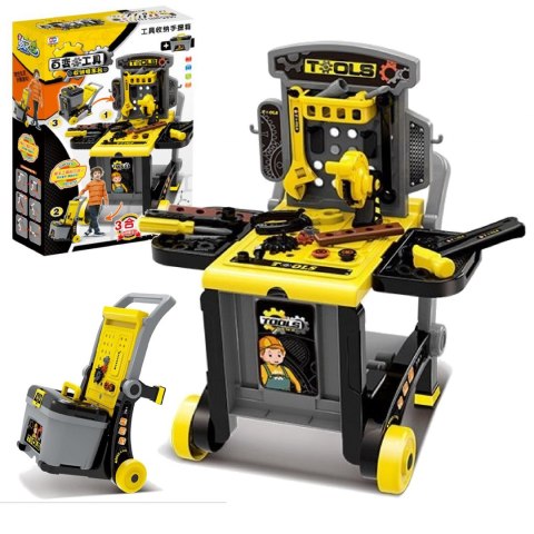 Narzędzia warsztat wózek stolik dla dzieci 008-928