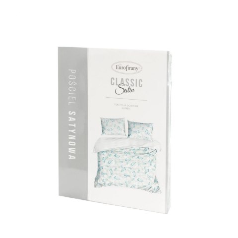 KOMPLET POŚCIELI SATYNOWEJ CLASS 01 140X200 CM, 1 SZT. 70X80 CM WIELOKOLOROWY