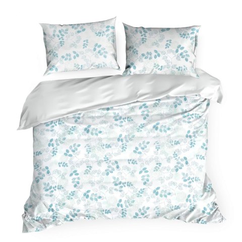 KOMPLET POŚCIELI SATYNOWEJ CLASS 01 140X200 CM, 1 SZT. 70X80 CM WIELOKOLOROWY