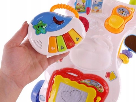 KOLOROWY INTERAKTYWNY CHODZIK PCHACZ DŹWIĘKI 801