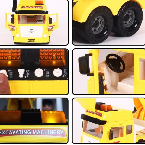 Duża koparka z ruchomym ramieniem dźwięki 9883