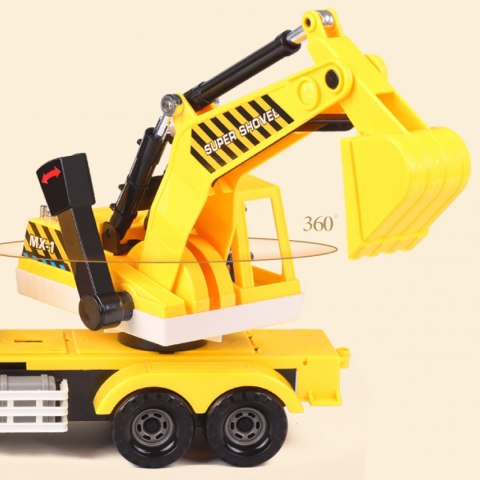 Duża koparka z ruchomym ramieniem dźwięki 9883