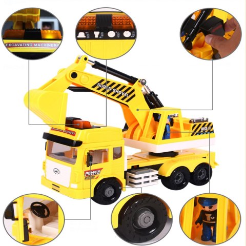 Duża koparka z ruchomym ramieniem dźwięki 9883