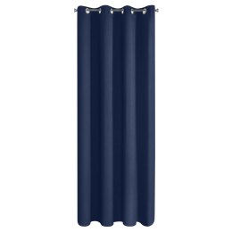 ZASŁONA   GOTOWA EUROFIRANY   LOGAN 135X250 CM GRANATOWY