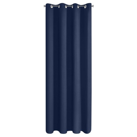 ZASŁONA   GOTOWA EUROFIRANY   LOGAN 135X250 CM GRANATOWY