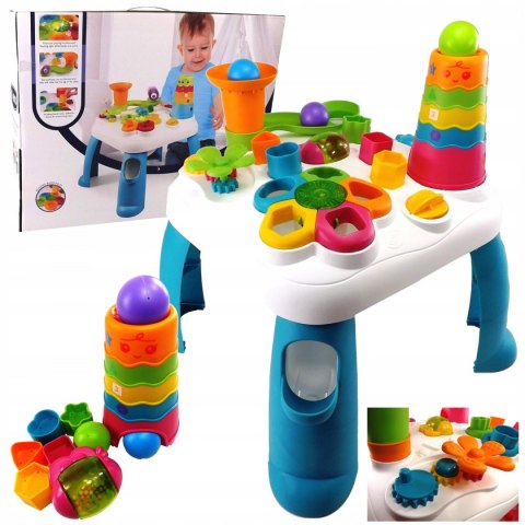 STOLIK EDUKACYJNY SORTER WIEŻA PIŁECZKI 91161N