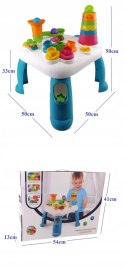 STOLIK EDUKACYJNY SORTER WIEŻA PIŁECZKI 91161N