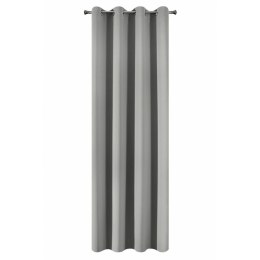 ZASŁONA   GOTOWA EUROFIRANY   LOGAN 135X250 CM SZARY