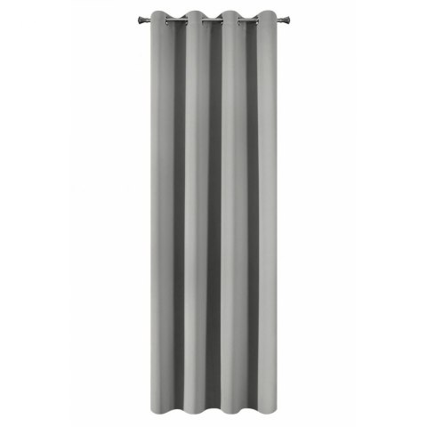 ZASŁONA   GOTOWA EUROFIRANY   LOGAN 135X250 CM SZARY