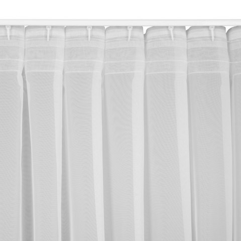 FIRANA GOTOWA SIMONE NA TAŚMIE 400X170 CM BIAŁY