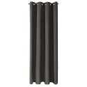 ZASŁONA GOTOWA   D91 PARISA 135X250 CM GRAFITOWY