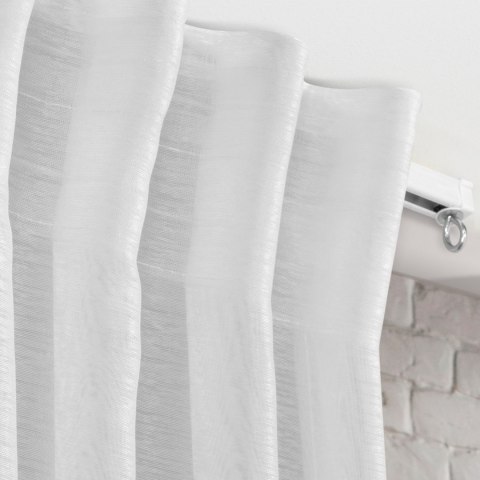 FIRANA GOTOWA BELISSA NA TAŚMIE 140X300 CM BIAŁY