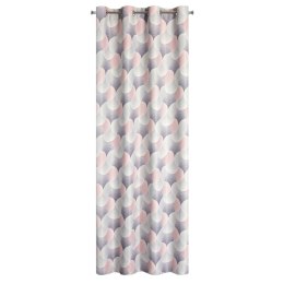 ZASŁONA GOTOWA EUROFIRANY   ASETA 140X250 CM SZARY