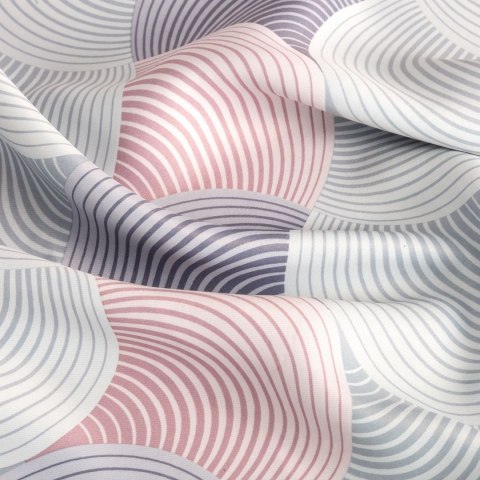 ZASŁONA GOTOWA EUROFIRANY   ASETA 140X250 CM SZARY