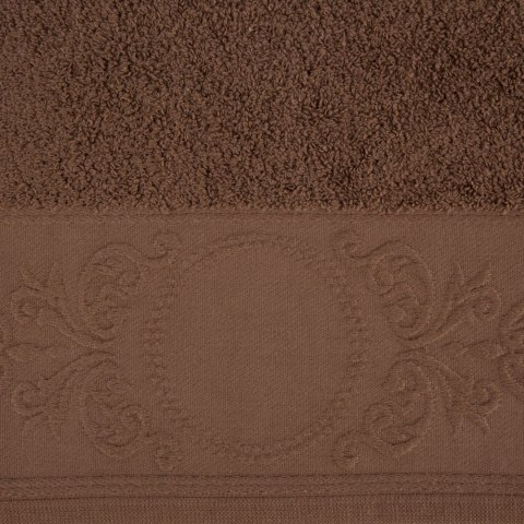 RĘCZNIK ANGIE (03) 50X90 CM BRĄZOWY