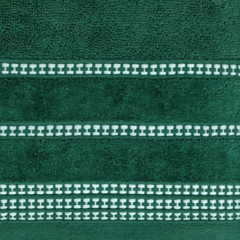 RĘCZNIK AMANDA (06) 70X140 CM BUTELKOWY ZIELONY