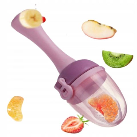 Smoczek lizak gryzak do owoców z łańcuszkiem 638R