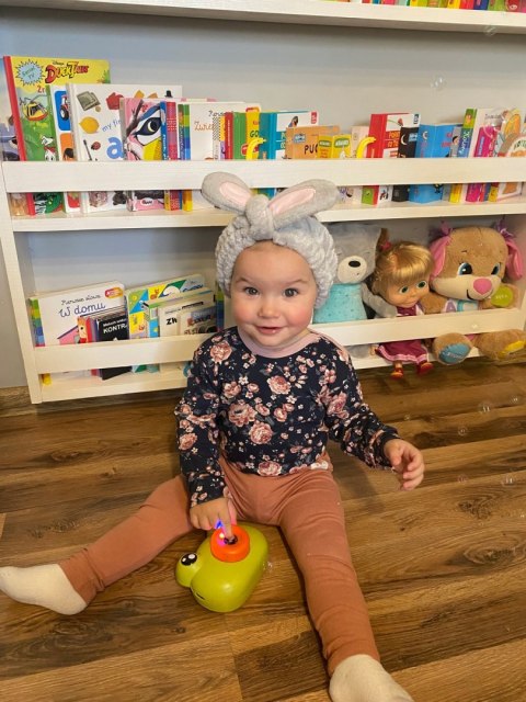 Szybkoschnąca opaska kosmetyczna d/włosów KRÓLIK N