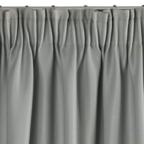 ZASŁONA   GOTOWA EUROFIRANY   AGGIE NA TAŚMIE 140X270 CM CIEMNOBEŻOWY