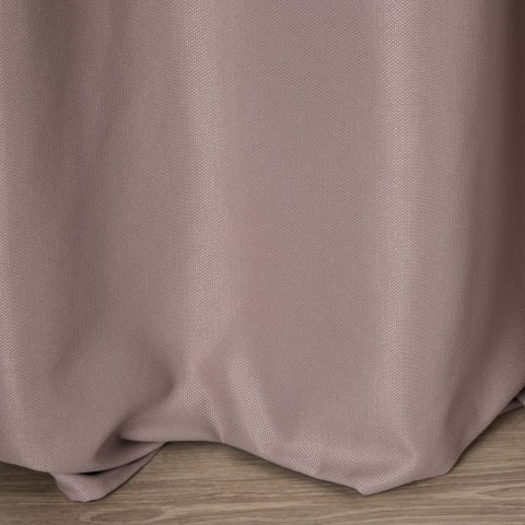 ZASŁONA   GOTOWA EUROFIRANY  AGGIE NA TAŚMIE 140X270 CM PUDROWY