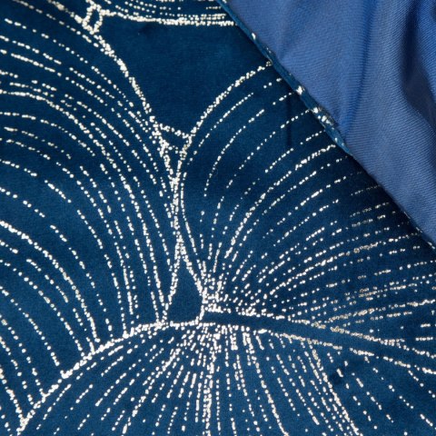 BIEŻNIK WELWET OBRUS BLINK 16 35X180 CM GRANATOWY