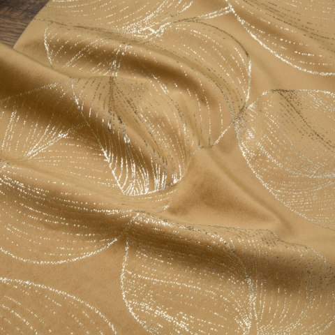 BIEŻNIK EUROFIRANY WELWET OBRUS BLINK 16 35X220 CM MIODOWY