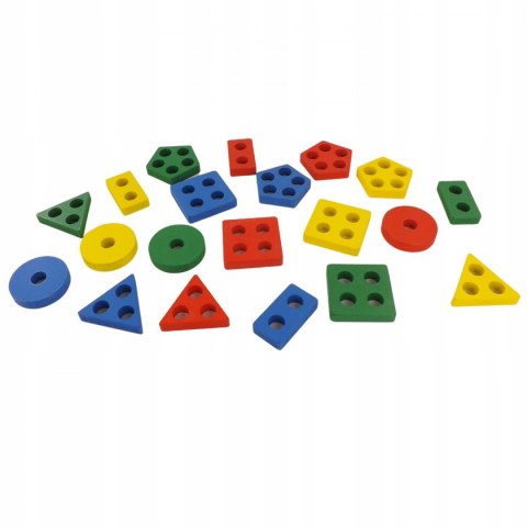 DREWNIANA UKŁADANKA LOGICZNA ZRĘCZNOŚCIOWA 2207